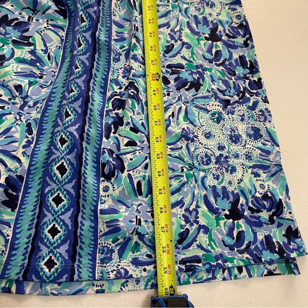 Lilly Pulitzer Blue and Green Maxi Dress NWOT - Picture 10 of 16